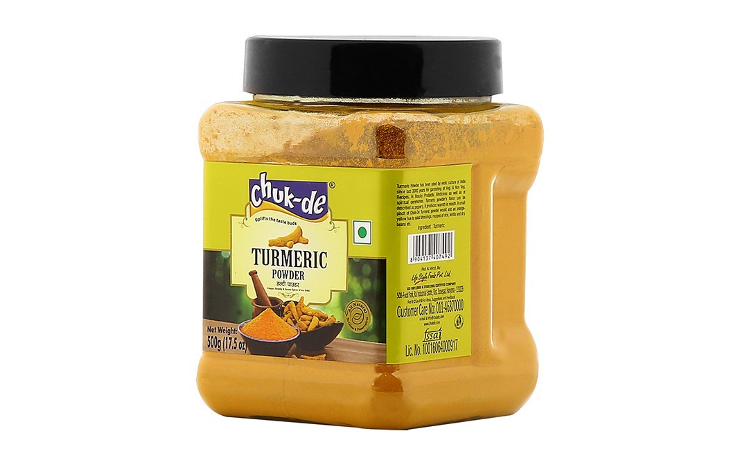 Chuk-de Turmeric Powder    Plastic Jar  500 grams
